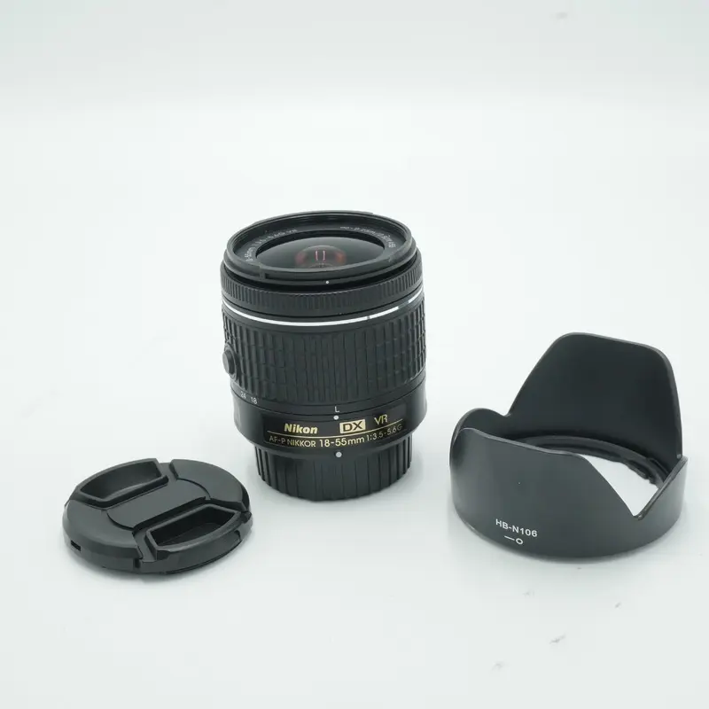 Nikon AF-P DX NIKKOR 18-55mm f/3.5-5.6G VR Lens *USED*