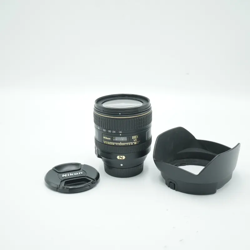 Nikon AF-S DX NIKKOR 16-80mm f/2.8-4E ED VR Lens *USED*