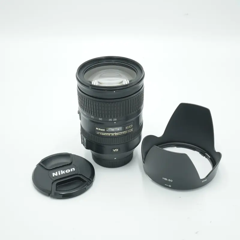 Nikon AF-S NIKKOR 28-300mm f/3.5-5.6G ED VR Lens *USED*