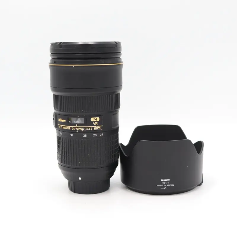Nikon AF-S NIKKOR 24-70mm f/2.8E ED VR Lens *USED*