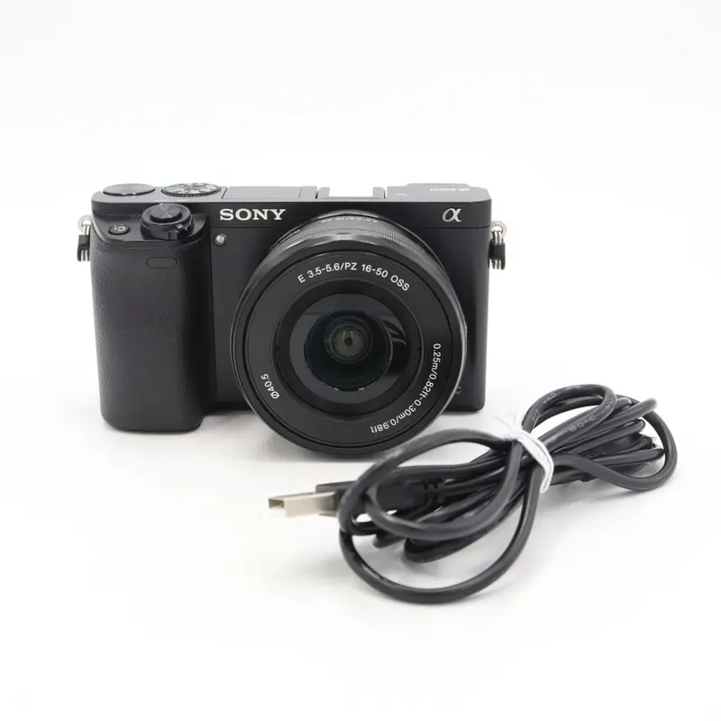 Sony Alpha a6000 Mirrorless Digital Camera with 16-50mm Lens (Black) *USED*