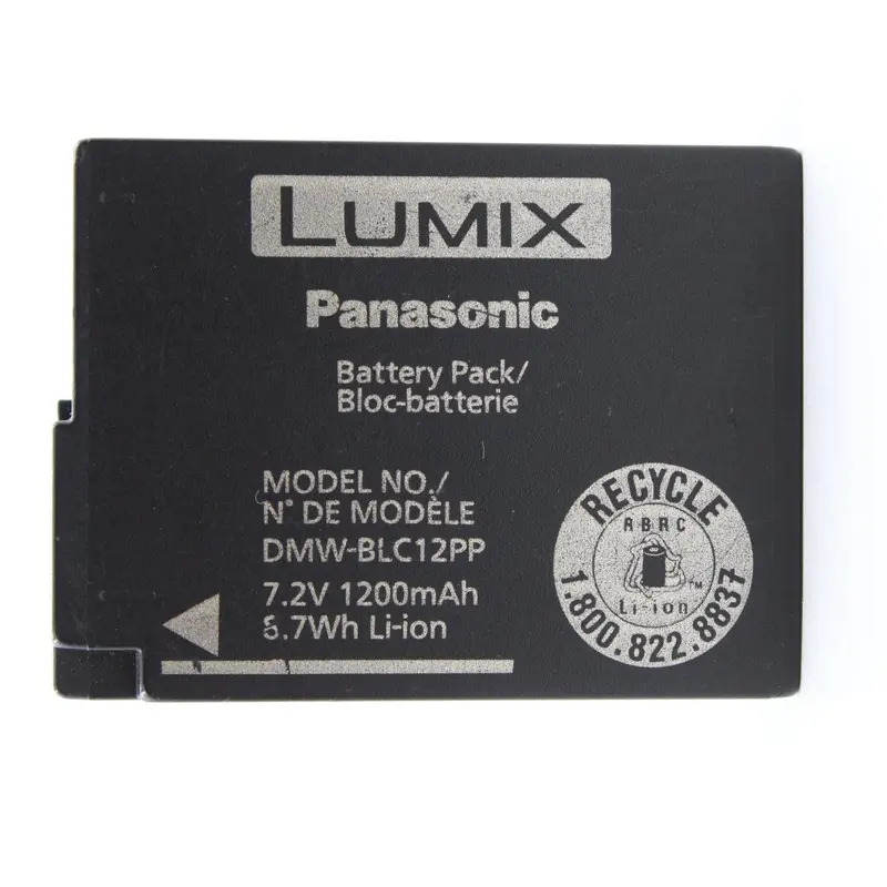 * USED * Panasonic DMW-BLC12PP Battery
