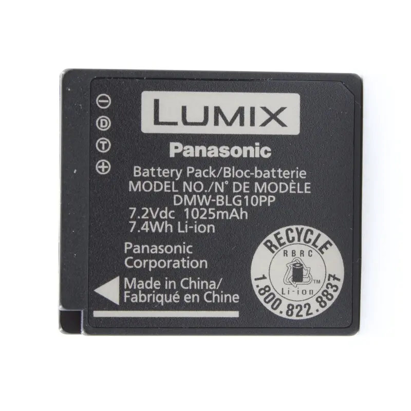 * USED * Panasonic DMW-BLG10PP Battery