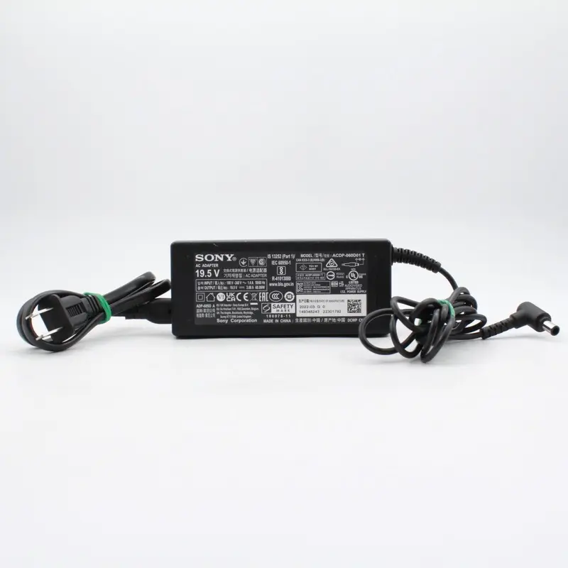 * USED * Genuine Sony AC Adapter With Power Cord ACDP-060D01 for Sony KD32W830K