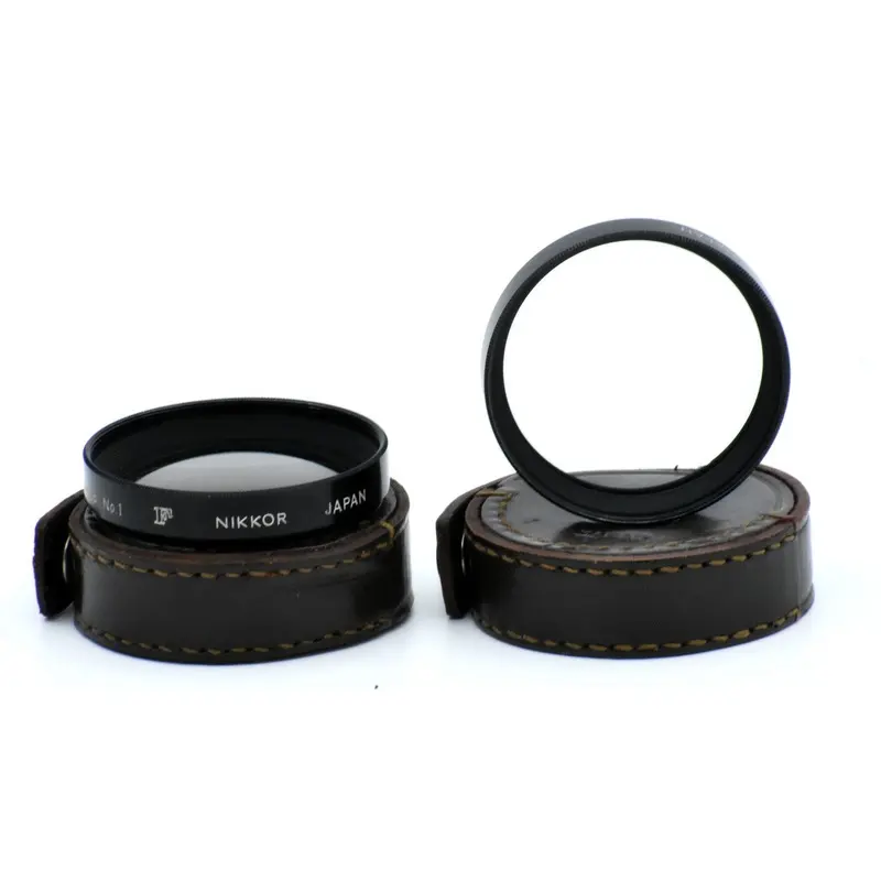 * USED * Nikon Close-up lens No. 1 and No.2 For NIKON F