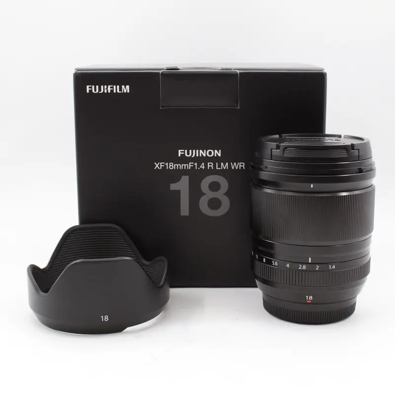 * OPEN BOX EXCELLENT * Fujifilm XF 18mm f/1.4 R LM WR Lens