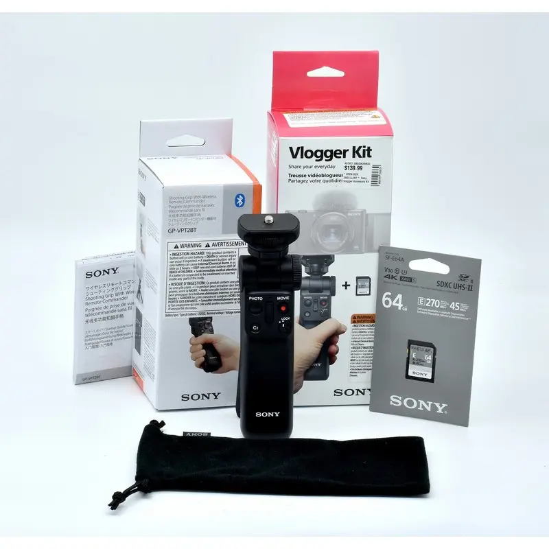 * OPEN BOX EXCELLENT *  Sony Vlogger Accessory Kit