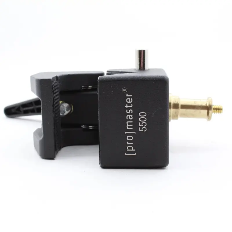 * USED * Promaster Studio Clamp with Brass Stud and Double Spigot (5500)
