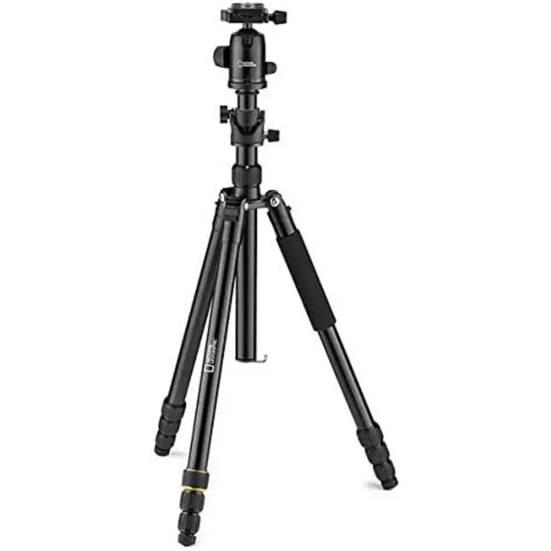 National Geographic 4-Section Travel Tripod Kit w/ 90 Column