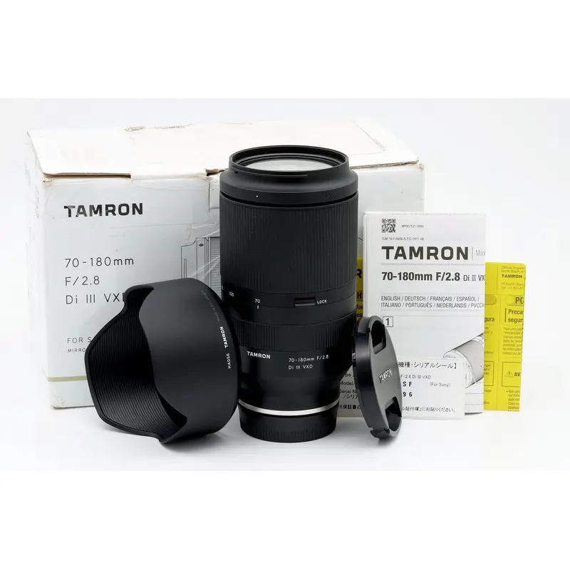 * OPEN BOX EXCELLENT * Tamron 70-180mm f/2.8 Di III VXD Lens (Sony E-mount)