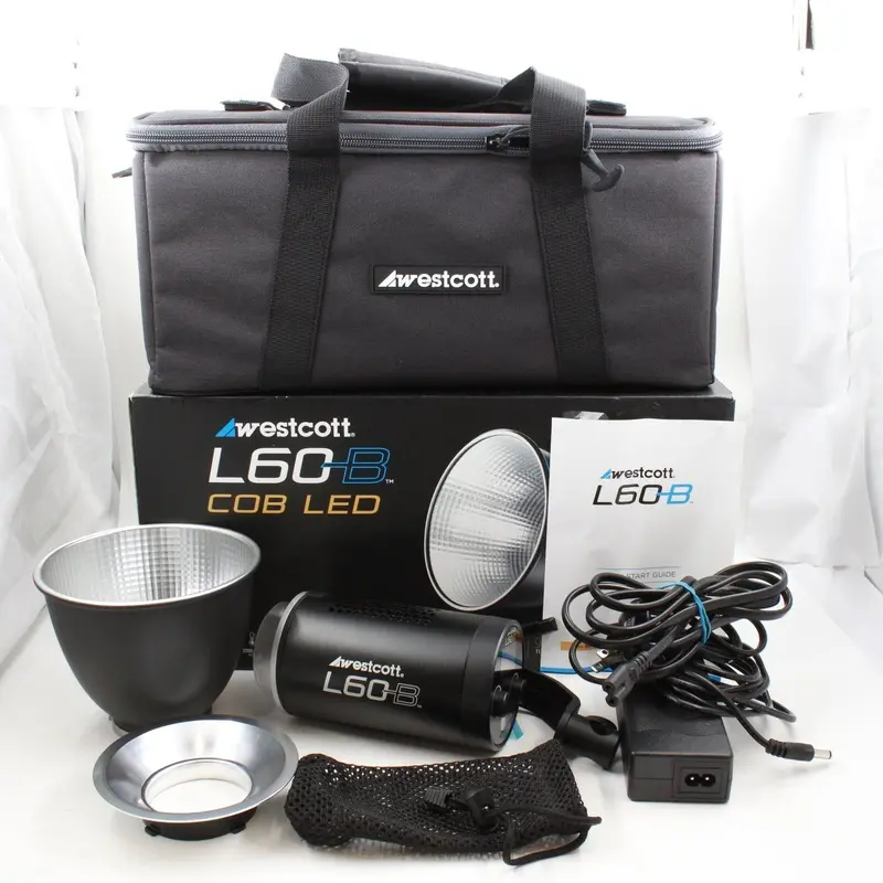* OPEN BOX EXCELLENT * Westcott L60-B COB Bi-Color LED Video Light