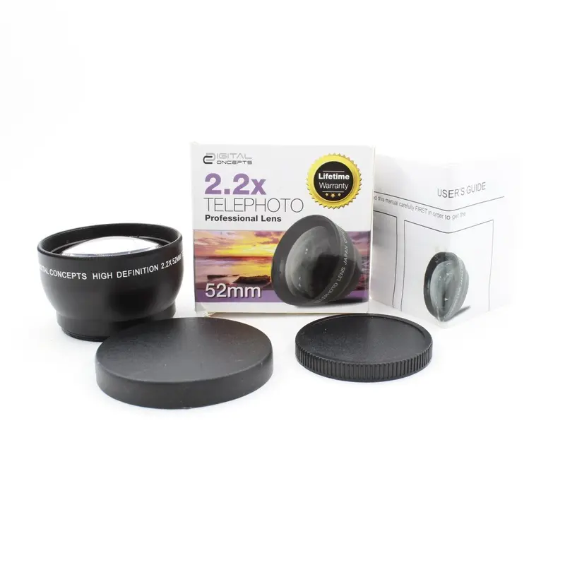 * USED * Digital Concepts 2.2x Telephoto 52mm Professional Lens