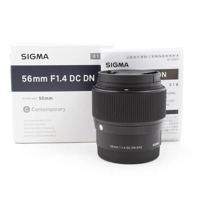 * OPEN BOX FAIR * Sigma 56mm f/1.4 DC DN Contemporary Lens for Sony E