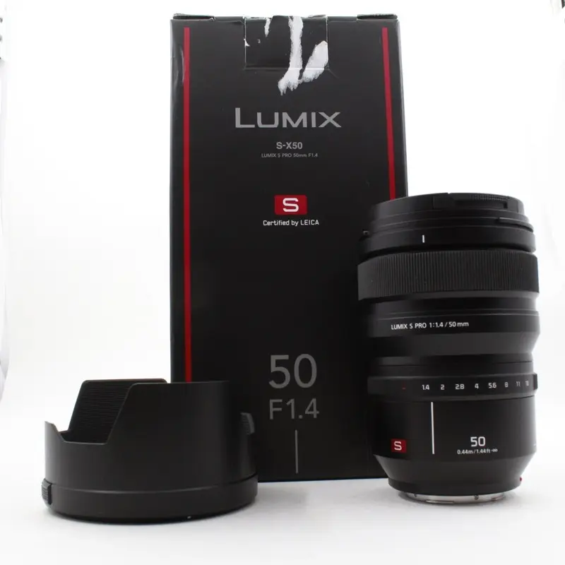 * OPEN BOX GOOD * Panasonic Lumix S PRO 50mm f/1.4 Lens (Leica L-Mount)