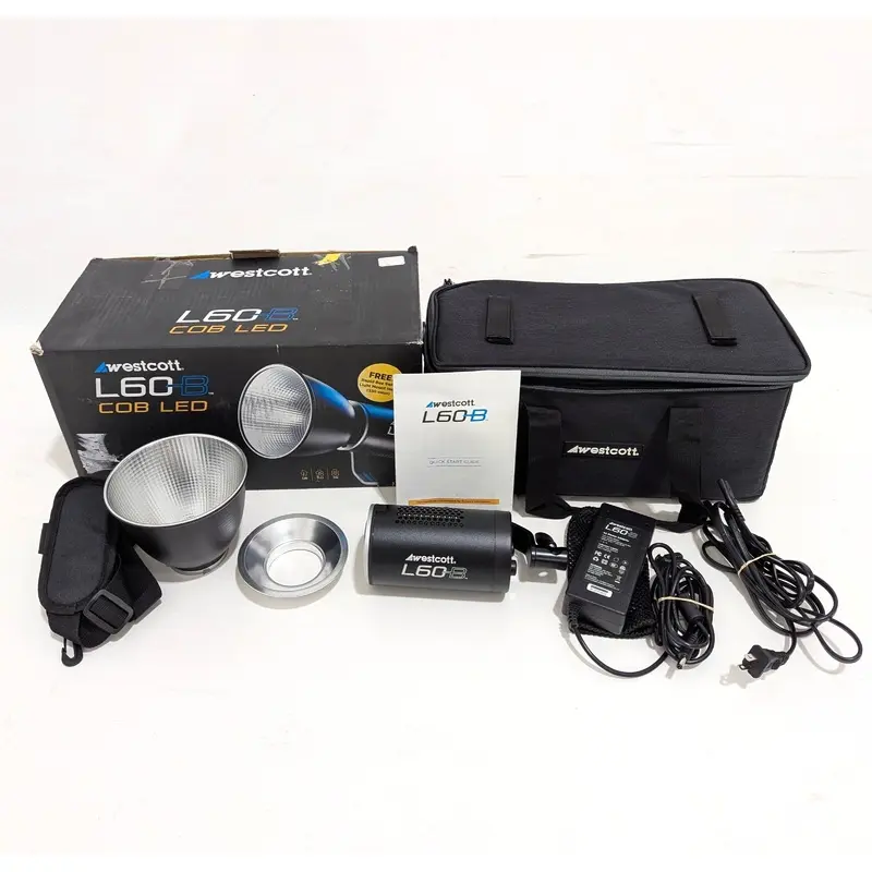 * OPEN BOX GOOD * Westcott L60-B COB Bi-Color LED Video Light