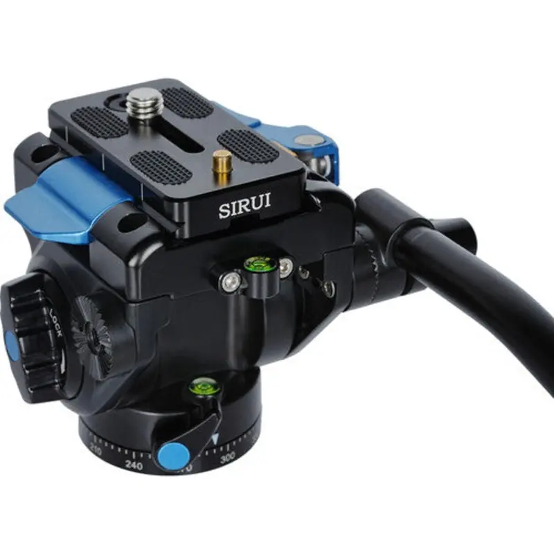 Sirui P-325FS Carbon Fiber Monopod with VA-5X Video Head Kit