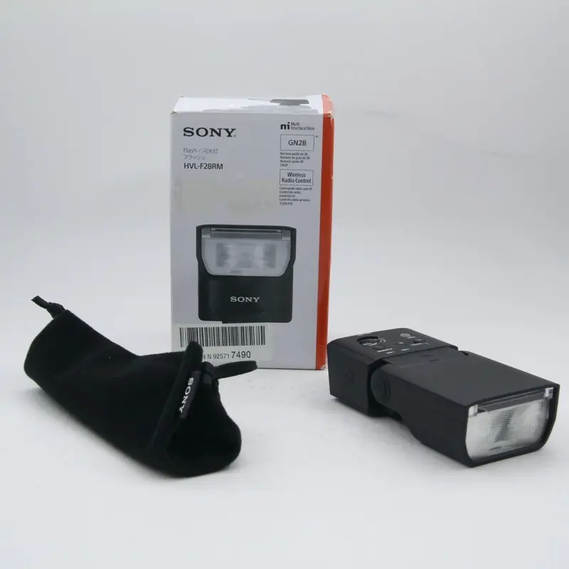 * OPEN BOX EXCELLENT * Sony HVL-F28RM External Flash