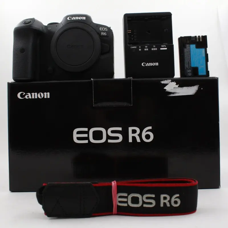 * USED * Canon EOS R6 Mirrorless Camera (Body Only, Boxed)