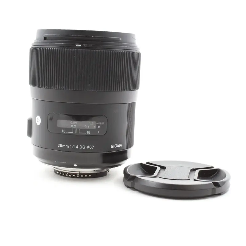 * USED * Sigma Art 35mm f/1.4 DG HSM Lens for Nikon F