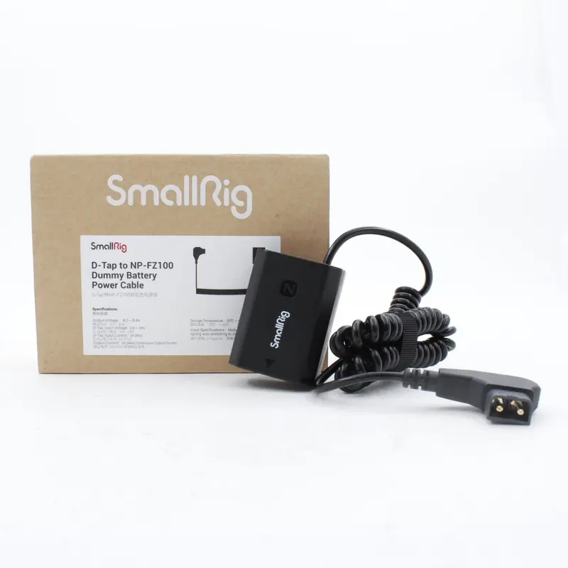 * USED * SmallRig D-Tap to Sony NP-FZ100 Dummy Battery Power Cable