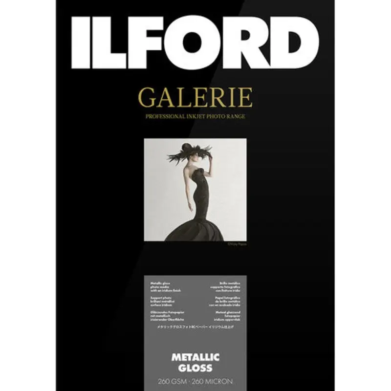 Ilford GALERIE Metallic Gloss Paper (8.5 x 11", 25 Sheets)