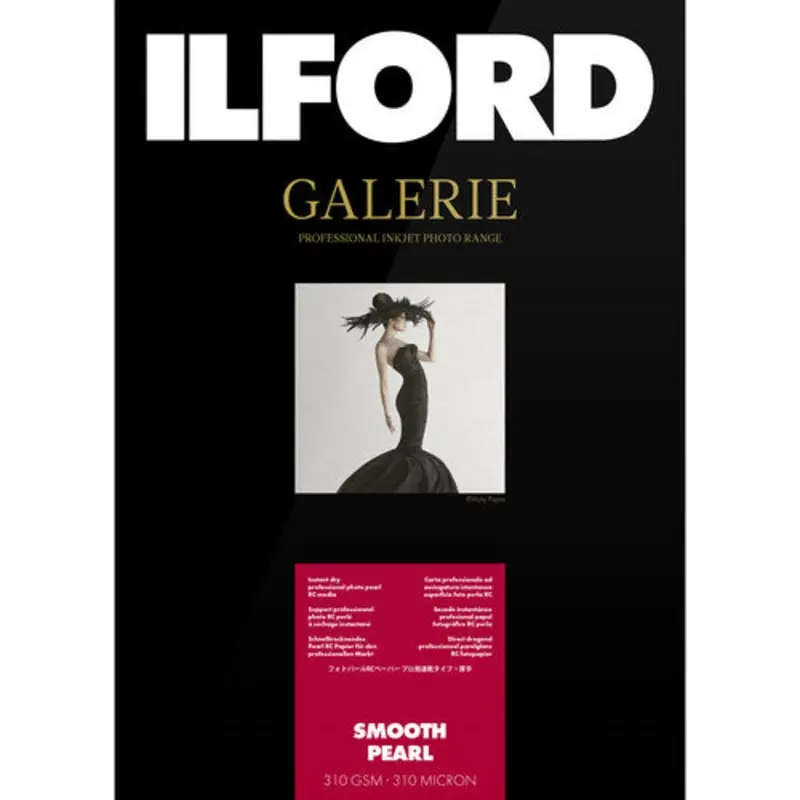 Ilford GALERIE Smooth Pearl Paper (4 x 6", 100 Sheets)