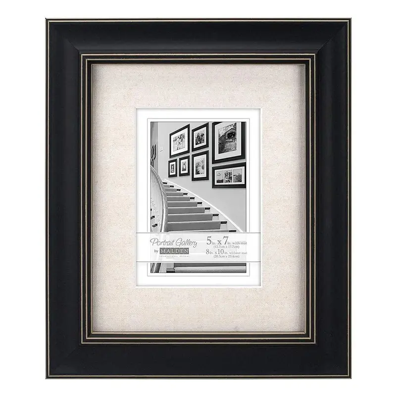 Malden Frame Barnside Textured 5x7/8x10 Black