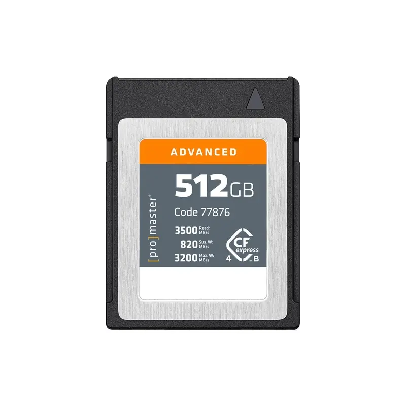 Promaster Advanced CFexpress 4.0 Type B Memory Card - 512GB