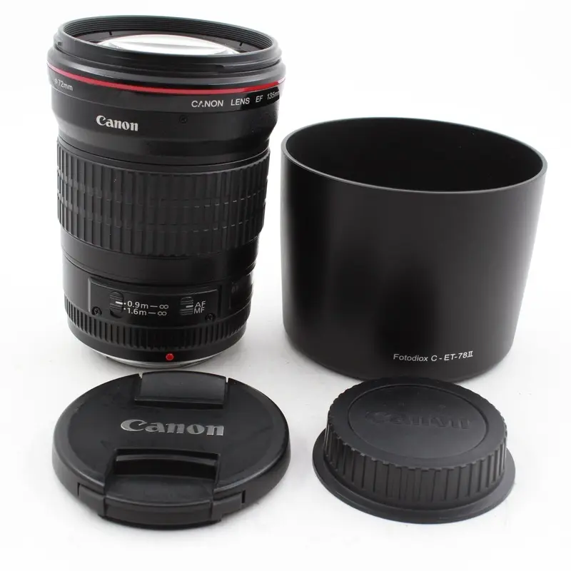 * USED * Canon EF 135mm f/2L II USM Lens