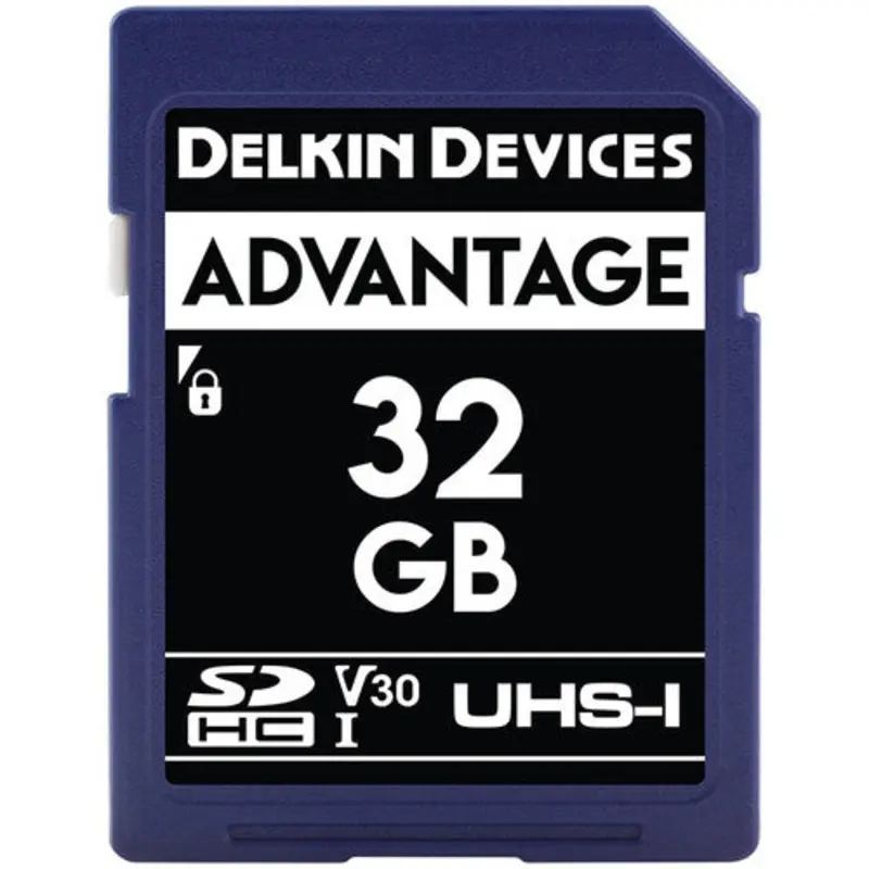 Delkin Devices ADVANTAGE UHS-I (V30) SDXC Card - 32GB