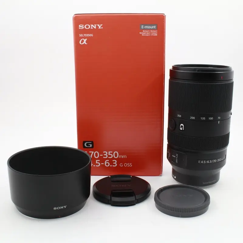 * OPEN BOX EXCELLENT * Sony E 70-350mm f/4.5-6.3 G OSS Lens