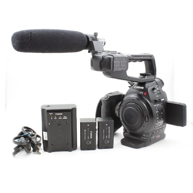 * USED * Canon C100 Cinema Camera EF Mount w/ Rode NTG-1 Mic