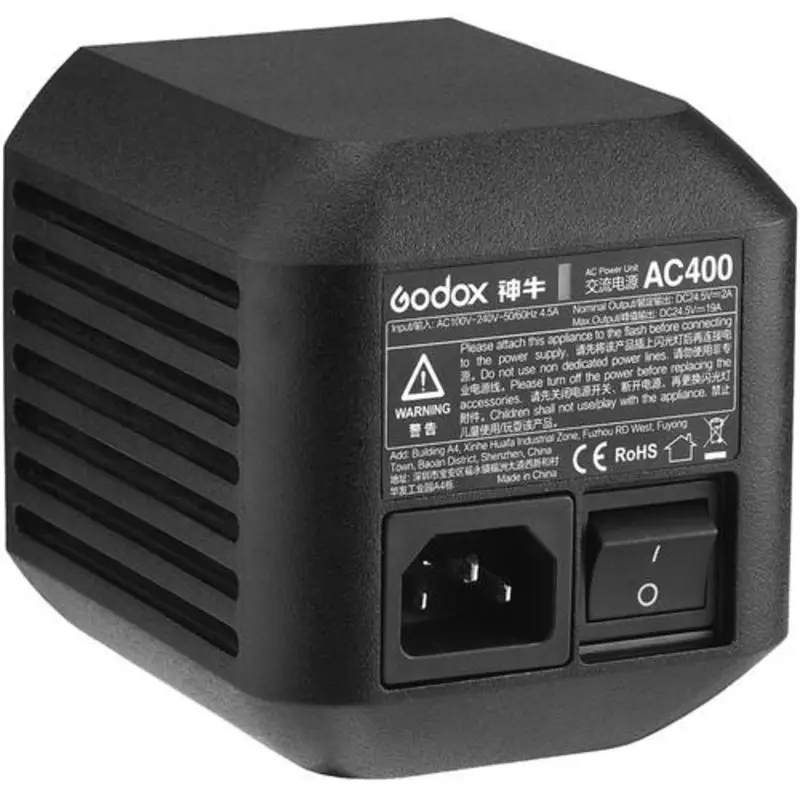 Godox AC Adapter for AD400Pro Flash Head