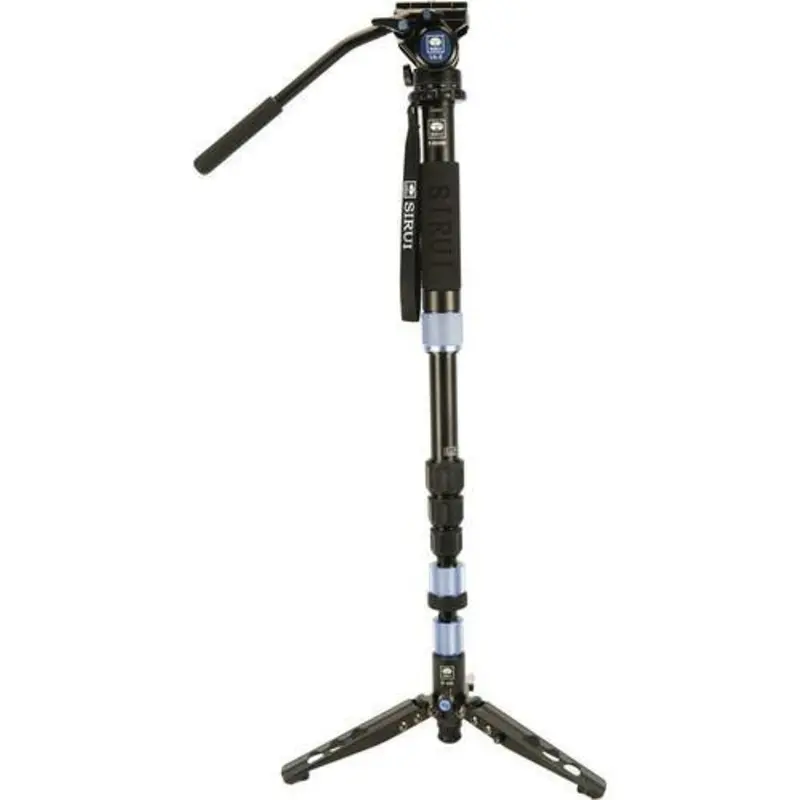 Sirui P204SR Aluminum 4 Section Monopod with Feet and VA5 Head