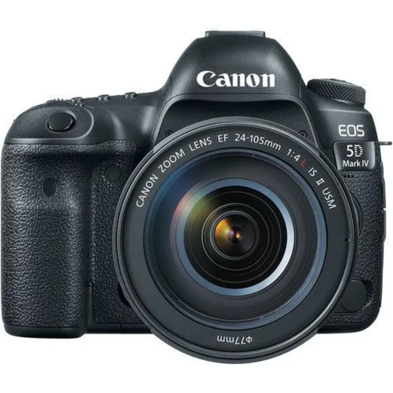 Canon EOS 5D Mark IV DSLR Camera with EF 24-105mm f/4L II Lens