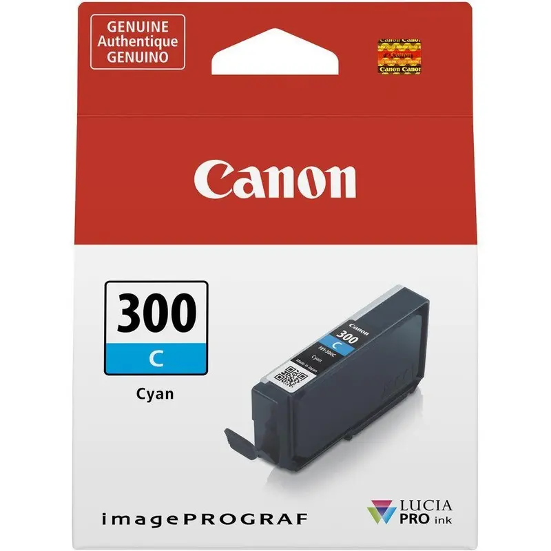 Canon LUCIA PRO PFI-300 C (Cyan) Ink Tank