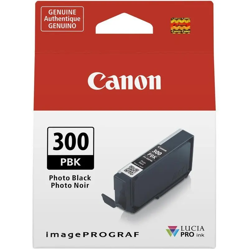Canon LUCIA PRO PFI-300 PBK (Photo Black) Ink Tank