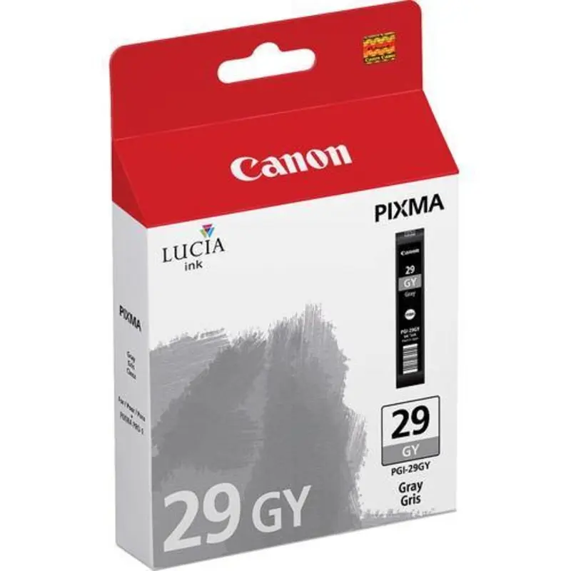 Canon PGI-29 Gray Ink Cartridge - For Pixma Pro-1 Inkjet Printer