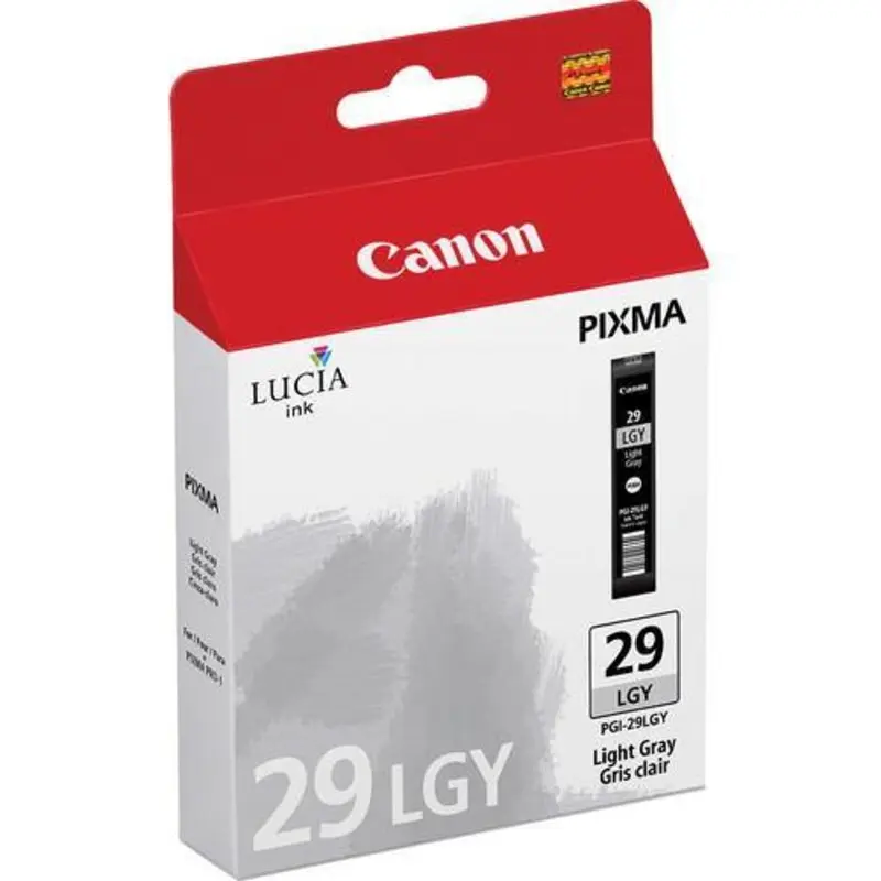 Canon PGI-29 Light Gray Ink Cartridge - For Pixma Pro-1 Inkjet Printer