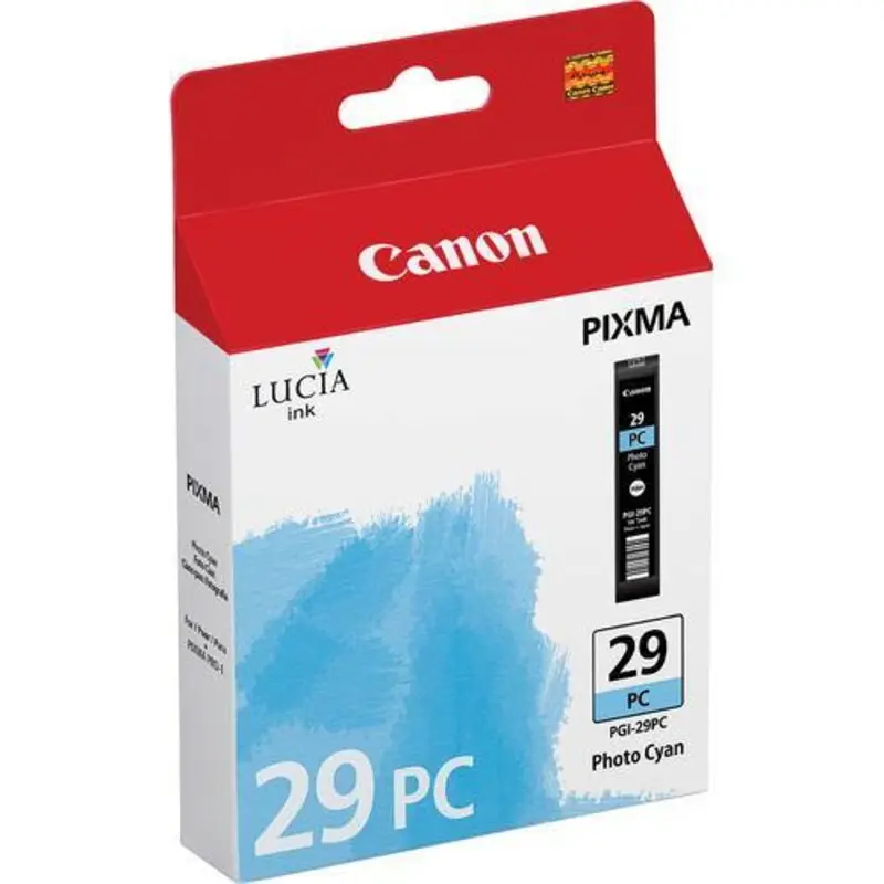 Canon PGI-29 Photo Cyan Ink Cartridge - For Pixma Pro-1 Inkjet Printer