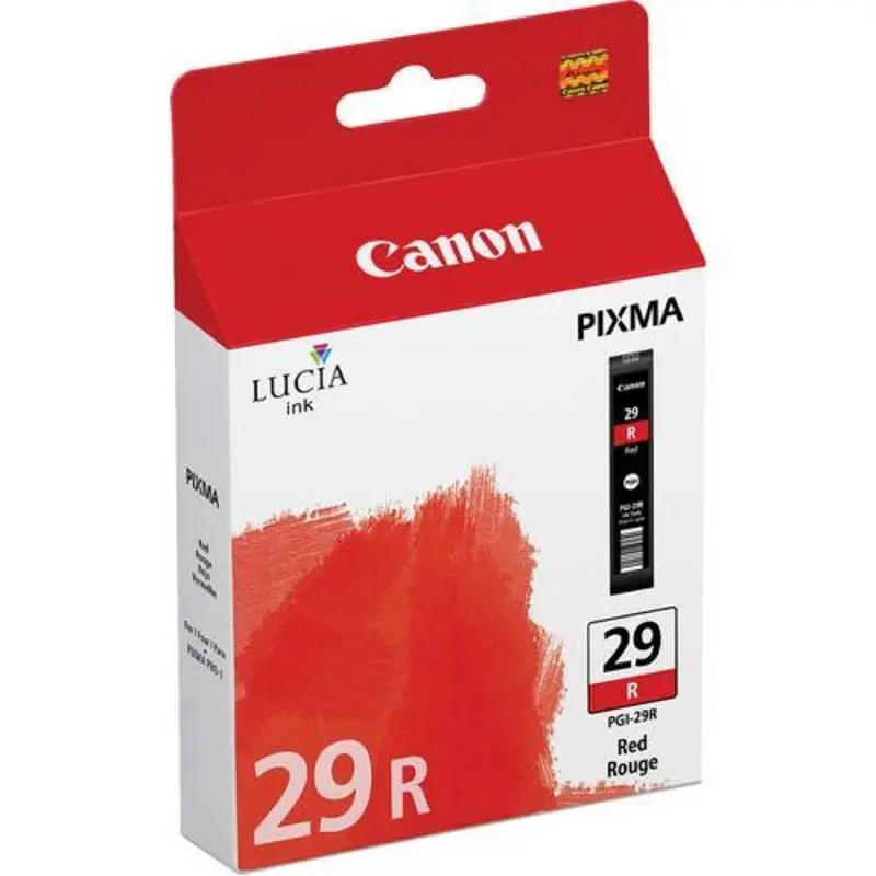 Canon PGI-29 Photo Red Ink Cartridge - For Pixma Pro-1 Inkjet Printer
