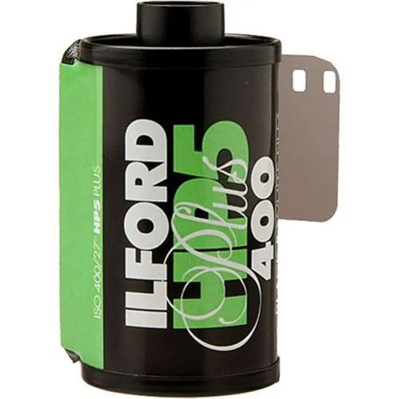 Ilford HP5 Plus Black and White Negative Film (35mm Roll Film, 24 Exposures)