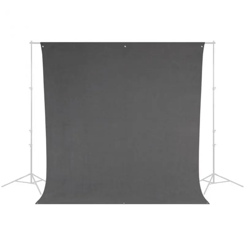 Westcott Wrinkle-Resistant Backdrop - Neutral Gray (9' x 10')