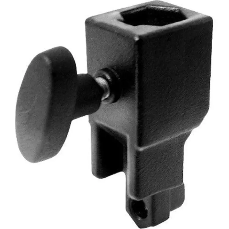 Kupo Super Convi Clamp Double Socket - Black