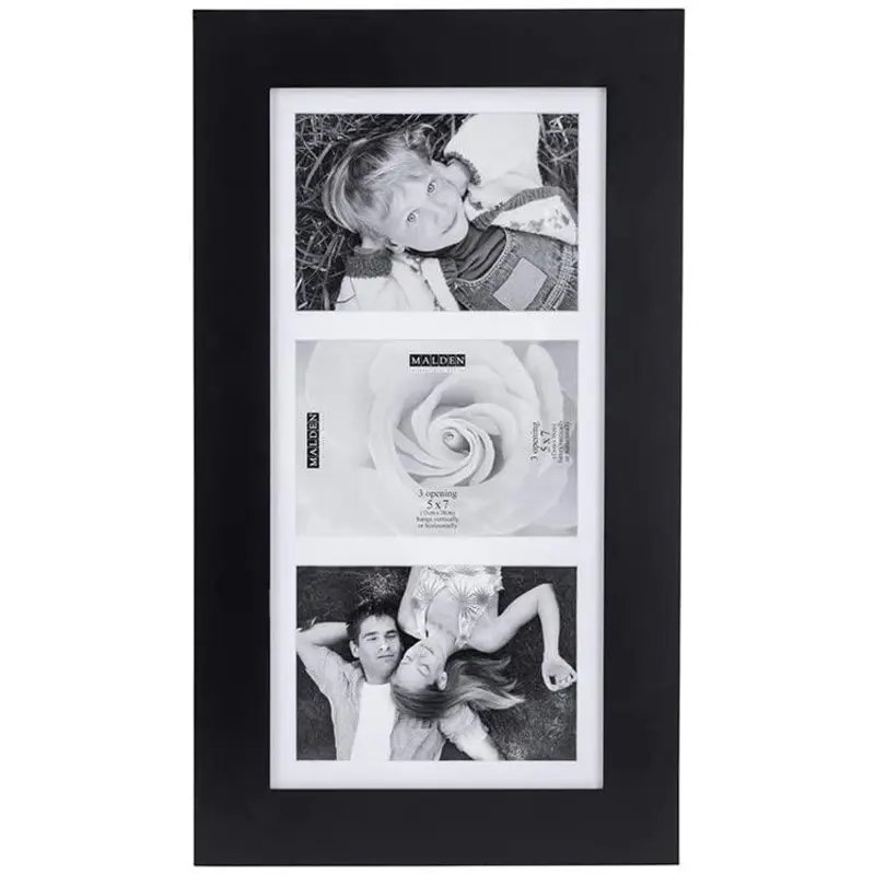 Malden 3x5x7 Manhattan Mat Collage Frame  (Black)