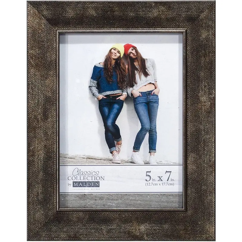 Malden 5x7 Bronze Texture Frame