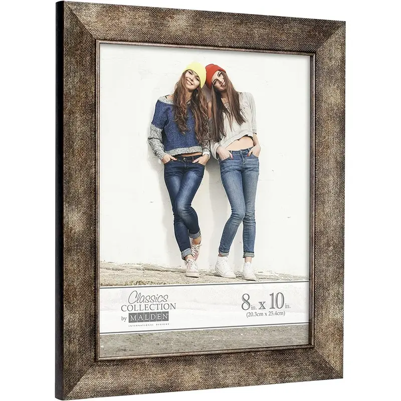 Malden 8x10 Bronze Texture Frame