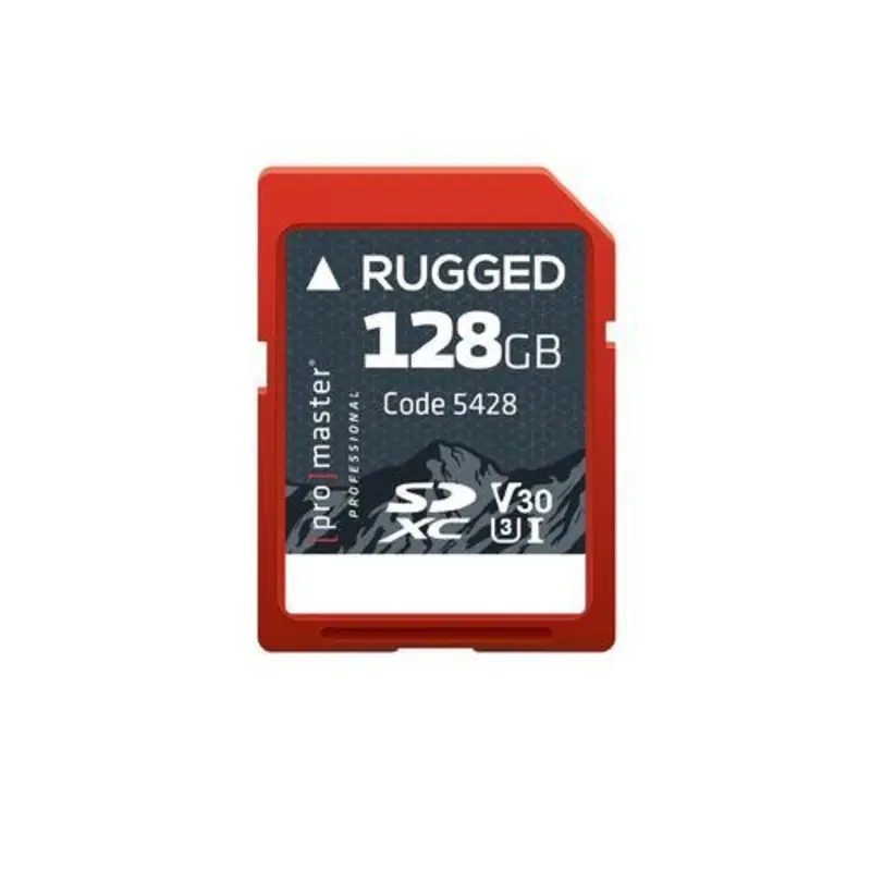 ProMaster Rugged SD Memory Card - UHS-I V30 - 128GB