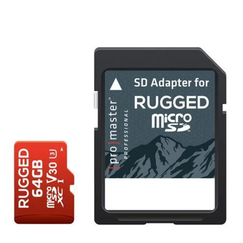 ProMaster Rugged Micro SD Memory Card - 64GB