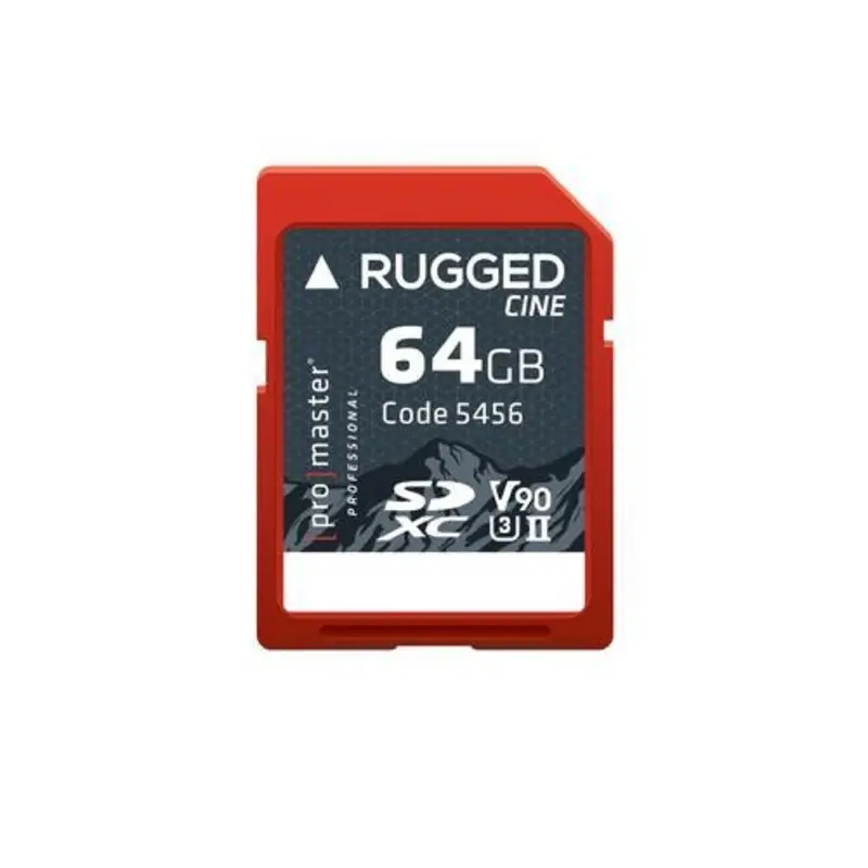 ProMaster Rugged SD Memory Card - UHS-II V90 - 64GB